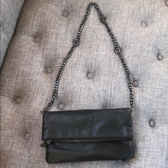 Deux Lux Handbags - Deux Lux Black Convertible Crossbody Bag/Clutch